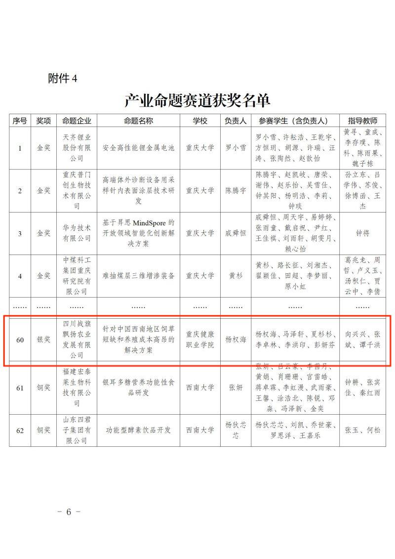 渝教高函〔2023〕62号关于第九届中国国际“互联网+”大学生创新创业大赛重庆赛区选拔赛获奖情况的通报调整版_06.jpg